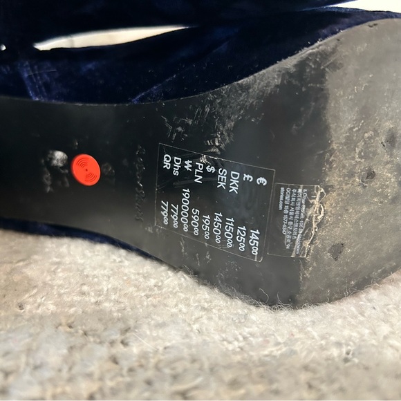 & OTHER STORIES Velvet Platform Booties - Picture 10 of 10